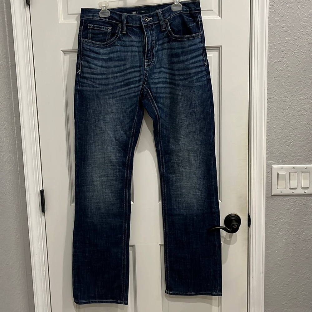 Men’s BKE Jake boot cut jeans size 34,34 like new